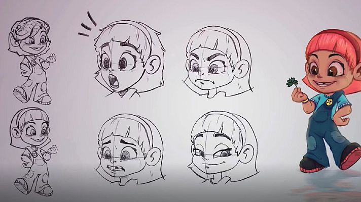  - Creación de Mapì: La primera versión del personaje era muy distinta