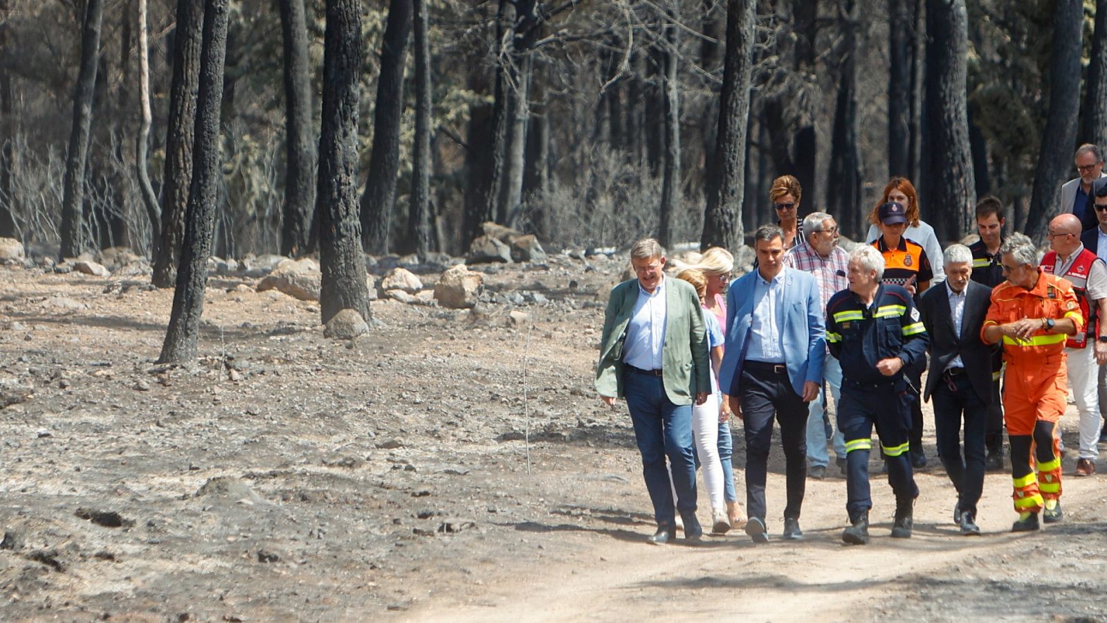 Gobierno declarará como zona catastrófica a los territorios afectados por los grandes incendios