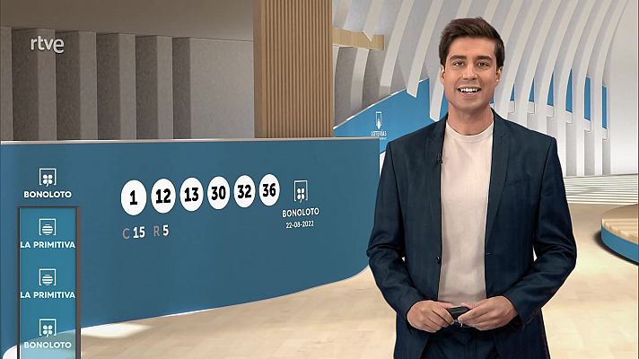 Loterías - Sorteo de la Bonoloto y Primitiva del 22/08/2022