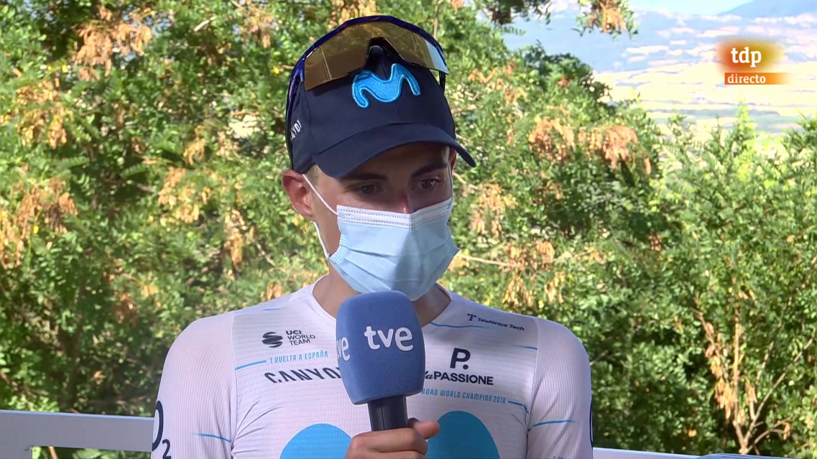 La Vuelta 2022 | Enric Mas, a RTVE: "Vengo a hacer la general"