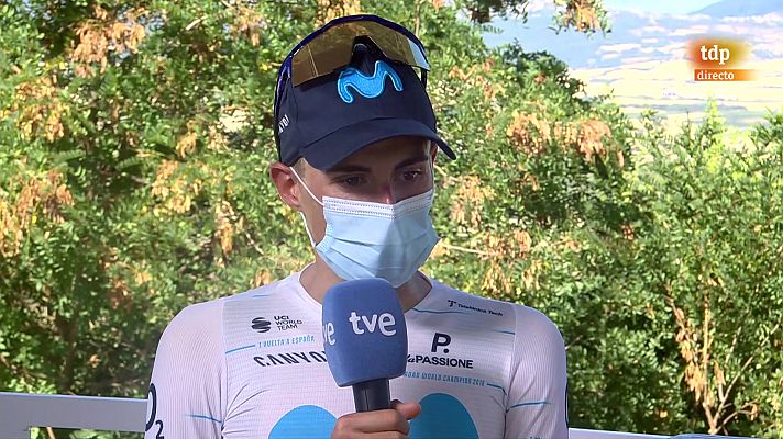 La Vuelta | Enric Mas, a RTVE: "Vengo a hacer la general"