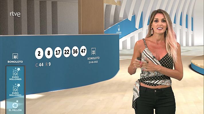Loterías - Sorteo de la Bonoloto y Euromillones del 23/08/2022
