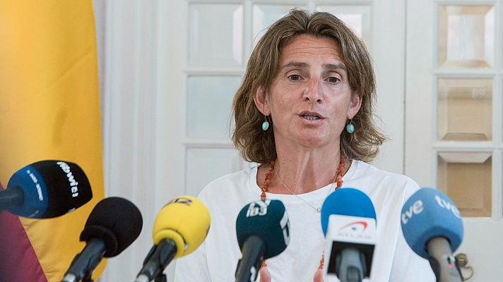 Telediario 1 - Ribera asegura que el decreto energético saldrá adelante