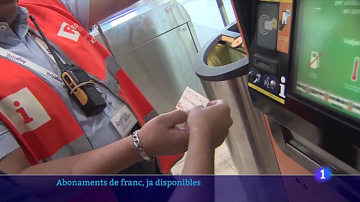 L'Informatiu - Quins abonaments gratuïts de Renfe es poden comprar ja?
