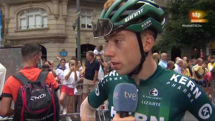 Vuelta 2022 | Roger Adrià: "Sabía que me iban a dejar margen, pero he llegado justo"