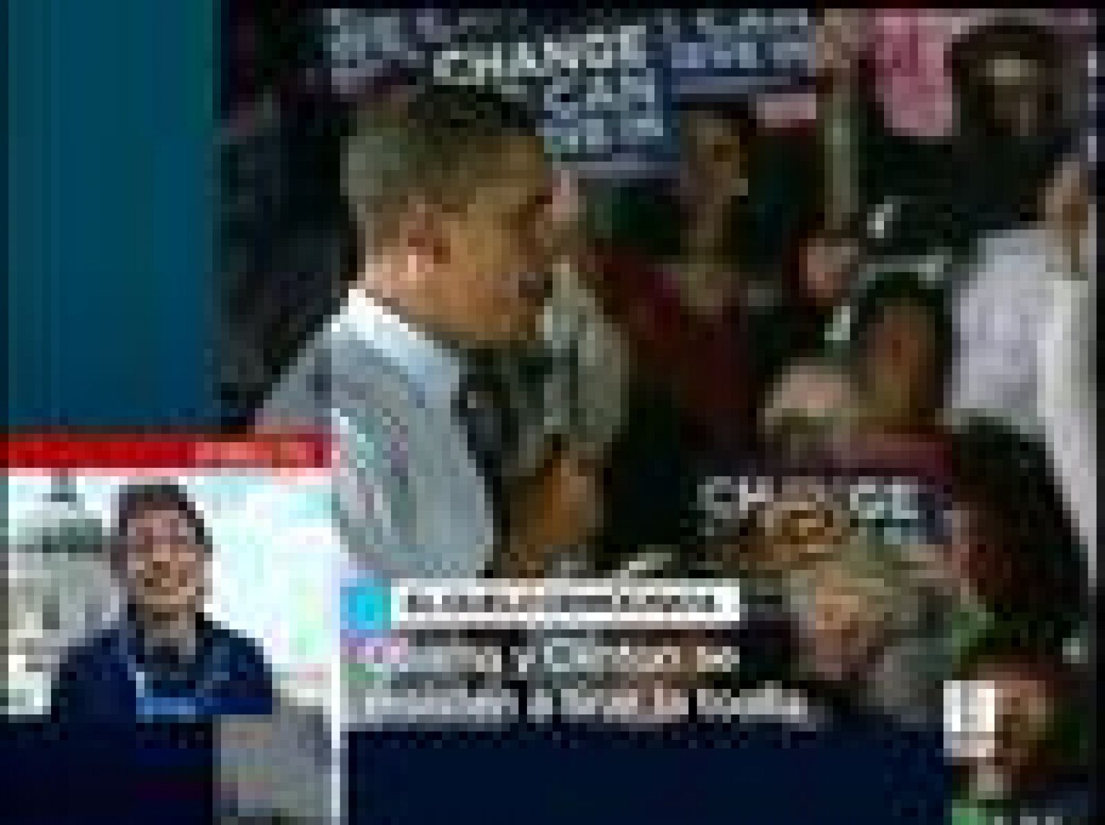 Clinton y Obama preparan las primarias de Carolina del Norte e Indiana.