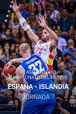 Clasificación Cto. del Mundo masc.: España - Islandia