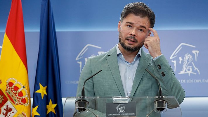 La hora de La 1 - ERC condiciona el apoyo al decreto energético del Gobierno: "Queremos plazos por escrito"