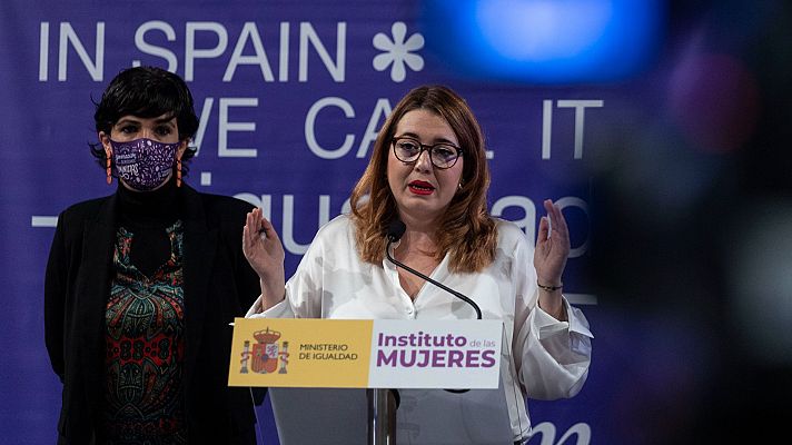 La hora de La 1 - La secretaria de Estado de Igualdad, sobre la ley del 'solo sí es sí': "Cierra un ciclo fundamental para el feminismo"