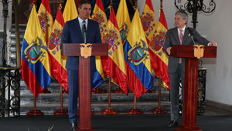 Especial informativo - Visita oficial de Pedro Sánchez a Ecuador - 25/08/22 - ver ahora