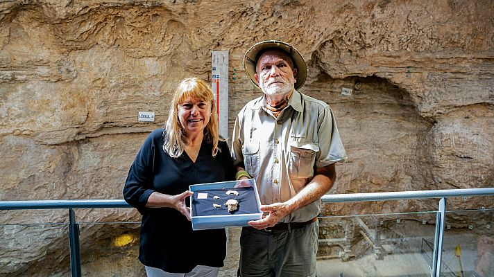 Encuentran restos de un cráneo neandertal de 60.000 años en Barcelona