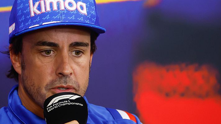 Telediario 1 - Alonso explica su cambio: "Aston Martin invierte mucho"