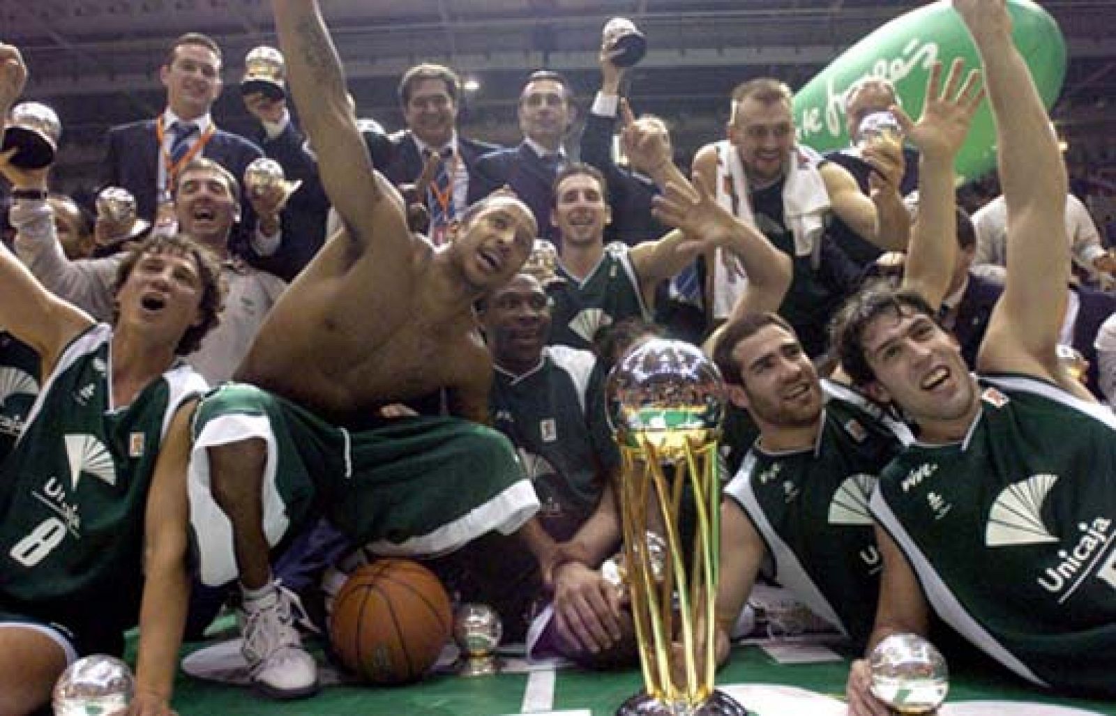 El Unicaja, campeón de Copa en 2005