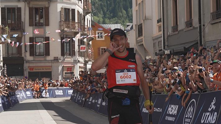 Telediario 2 - Manu Merillas: el empuje familiar del campeón de ultra trail