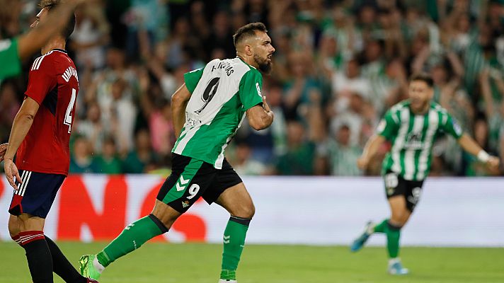 LaLiga | Betis - Osasuna. Resumen 3ª jornada 