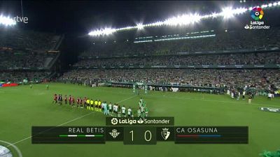 LaLiga | Betis - Osasuna. Resumen 3ª jornada - ver ahora