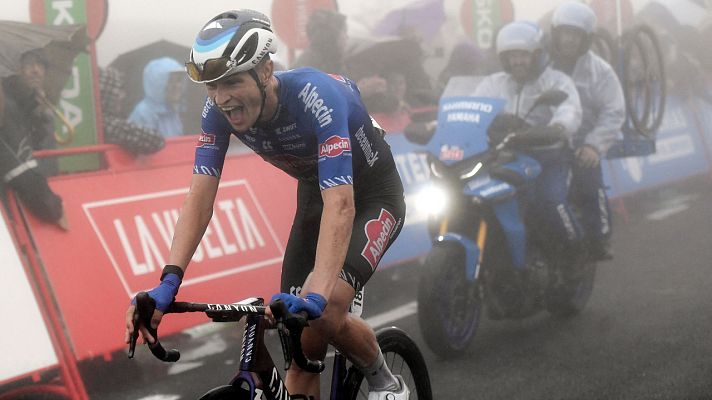 Vuelta ciclista a España - Vuelta a España: Final de la 8ª etapa en Collado Fancuaya
