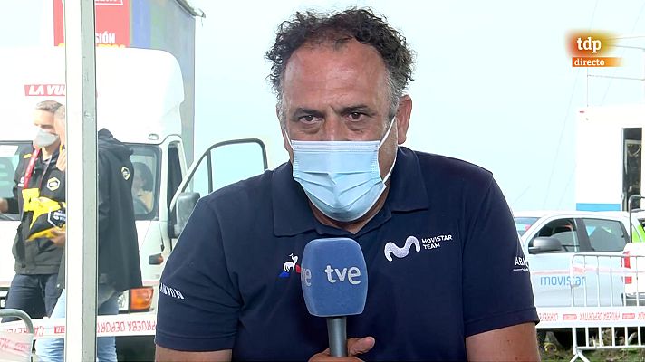 Vuelta ciclista a España - La Vuelta 2022 | Chente García Acosta: "Remco está muy bien y el equipo apuesta por él"