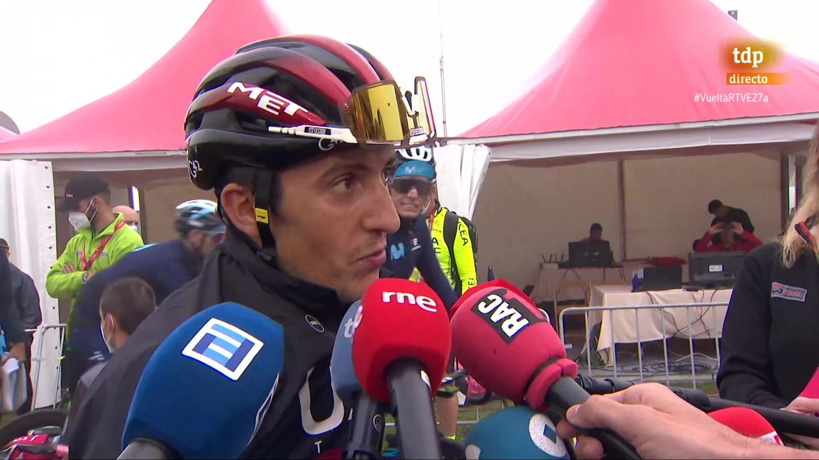 La Vuelta 2022 | Marc Soler: "No he podido seguir a Vine en el cambio de ritrmo más duro"