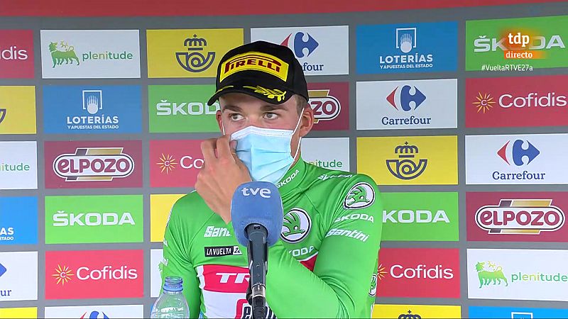 Vuelta 2022 | Mads Pedersen: "Mi obejtivo era conseguir el maillot verde"