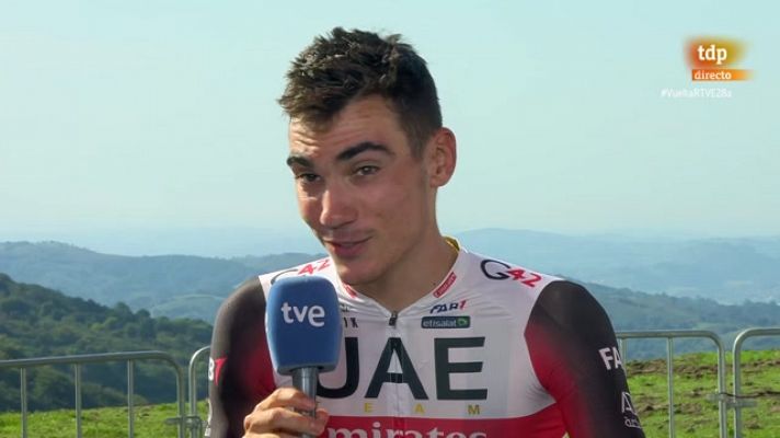 Vuelta 2022 | Juan Ayuso: "No me pongo ninguna presión. Esto es un sueño"