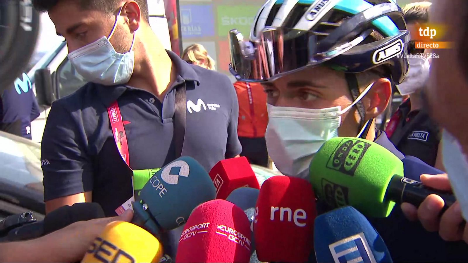 Vuelta 2022 | Enric Mas: "Estamos segundos en la general y vamos día a día"