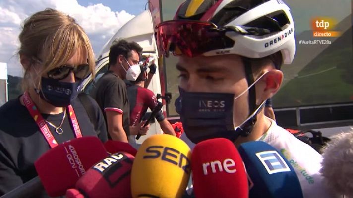 Vuelta 2022 | Carlos Rodríguez: "He empezado muy fuerte abajo y luego se me ha hecho eterno"