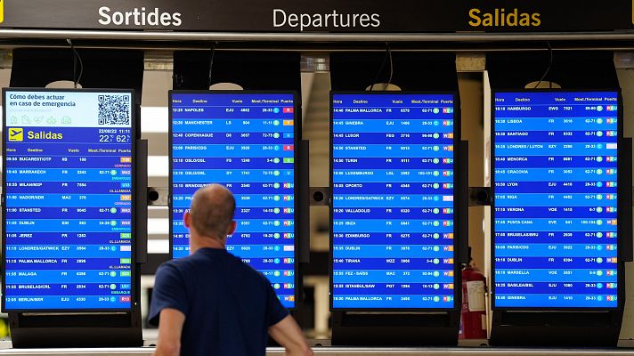 Cancelaciones y retrasos este lunes por la huelga de EasyJet, Iberia Express y Ryanair