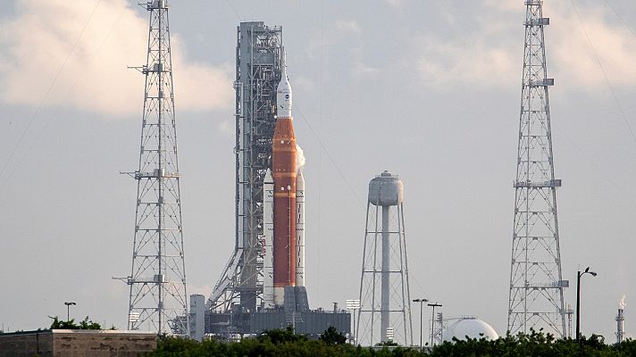 Telediario 1 - Suspendido el despegue de la misión Artemis I con destino a la Luna
