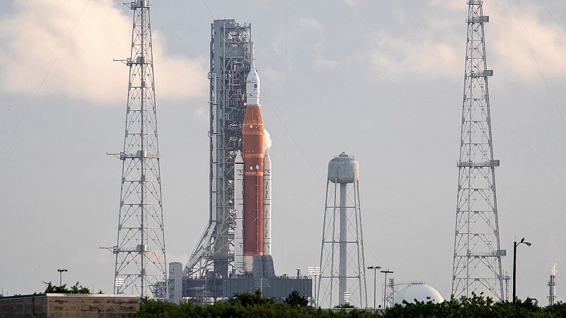 Suspendido el despegue de la misión Artemis I con destino a la Luna