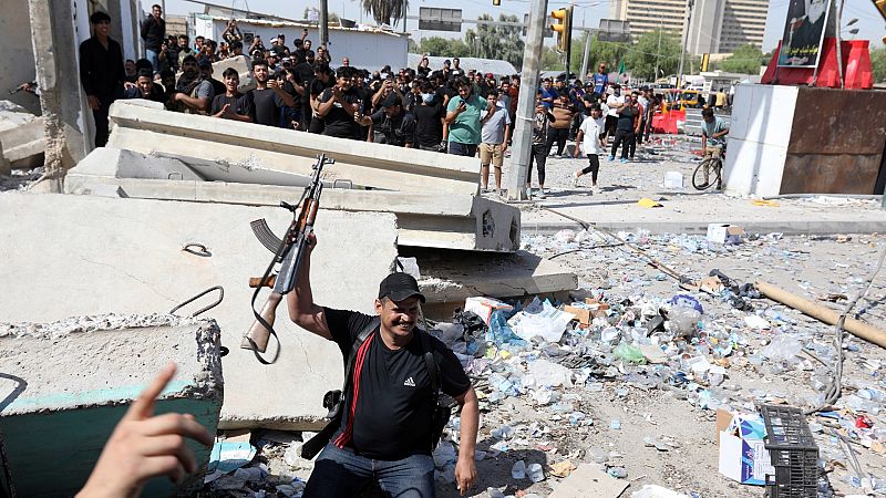Segundo día de enfrentamientos en Irak tras la retirada política del líder chií Al Sadr