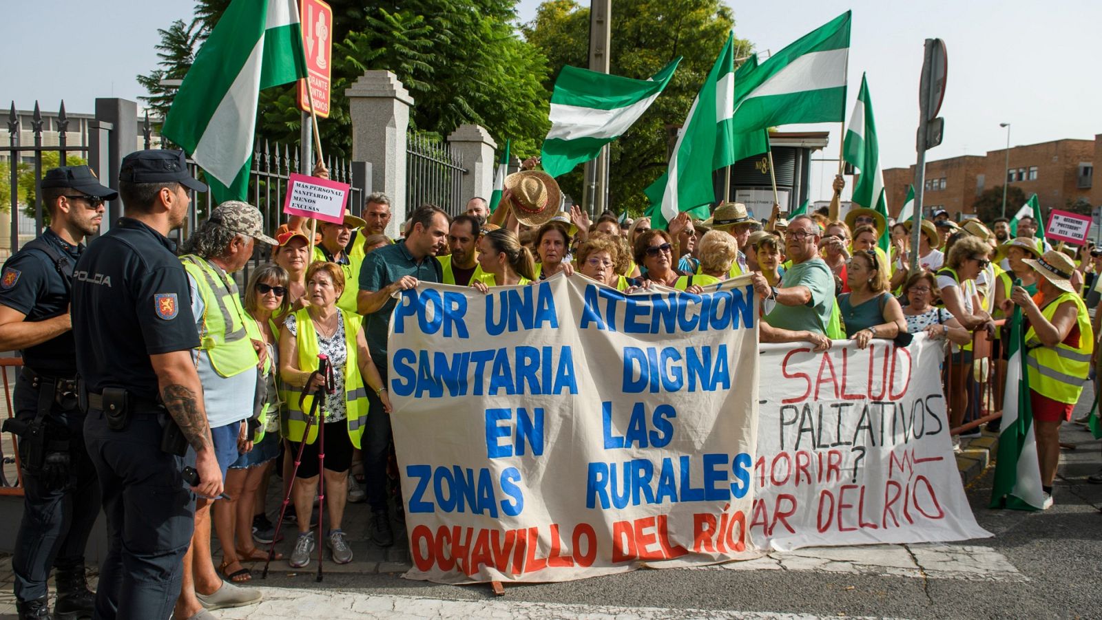 Marcha de cien kilómetros para reclamar una sanidad rural digna | Ver