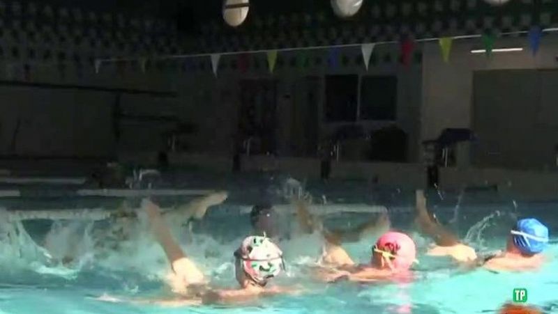 Las nadadoras veteranas de Mariburruntzi competirán en sincronizada en Roma