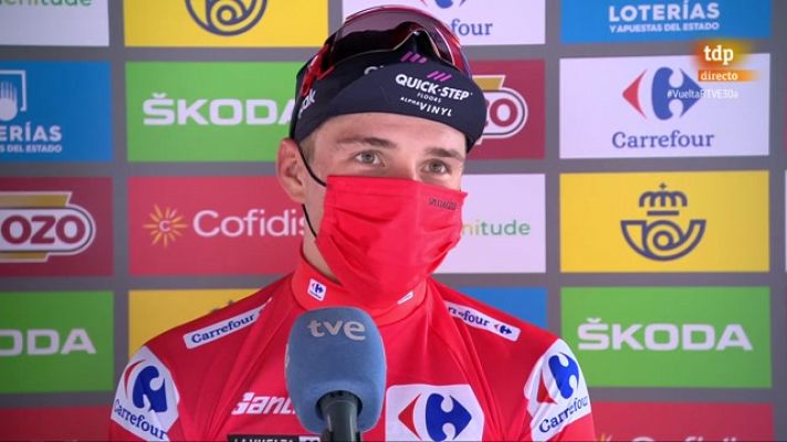 Evenepoel: "No tengo miedo a nada en lo que queda de Vuelta"