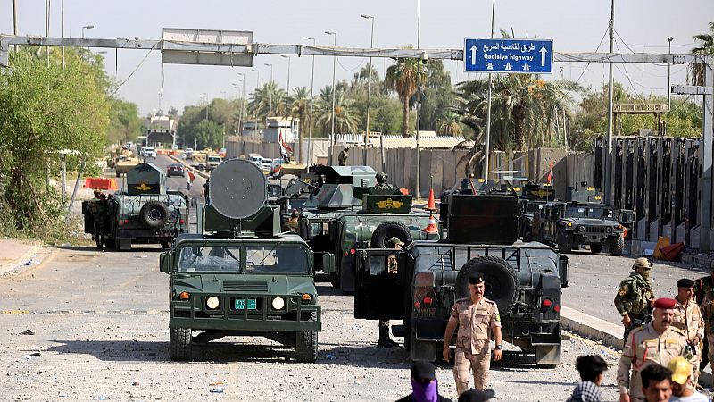 Bagdad recupera la calma tras dos días de protestas con más de 30 muertos por la renuncia