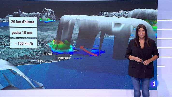 L'Informatiu - ¿Per què va caure aquesta pedra de mida tan gran a La Bisbal d'Empordà?