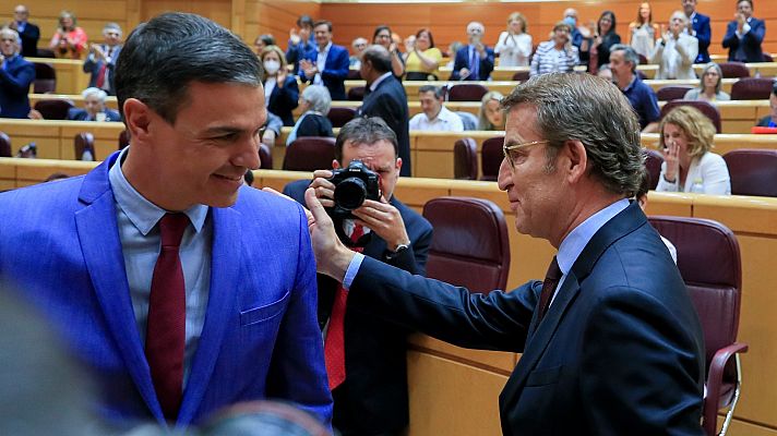 Telediario 1 - El PP pedirá a Sánchez bajar al 5% el IVA del gas en el debate sobre ahorro energético en el Senado