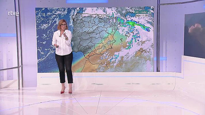 Probables precipitaciones localmente fuertes en Pirineos y Cataluña. No se descartan en puntos de las Canarias occidentales