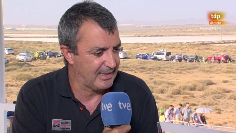 La Vuelta 2022 | Javier Guillén, sobre las bajas por Covid: "No puedo decir a los equipos qué tienen que hacer" -- Ver ahora