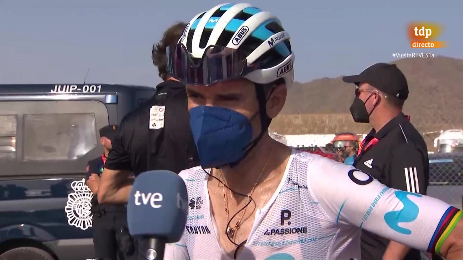 Vuelta 2022 | Alejandro Valverde: "Ha sido un día muy bonito"