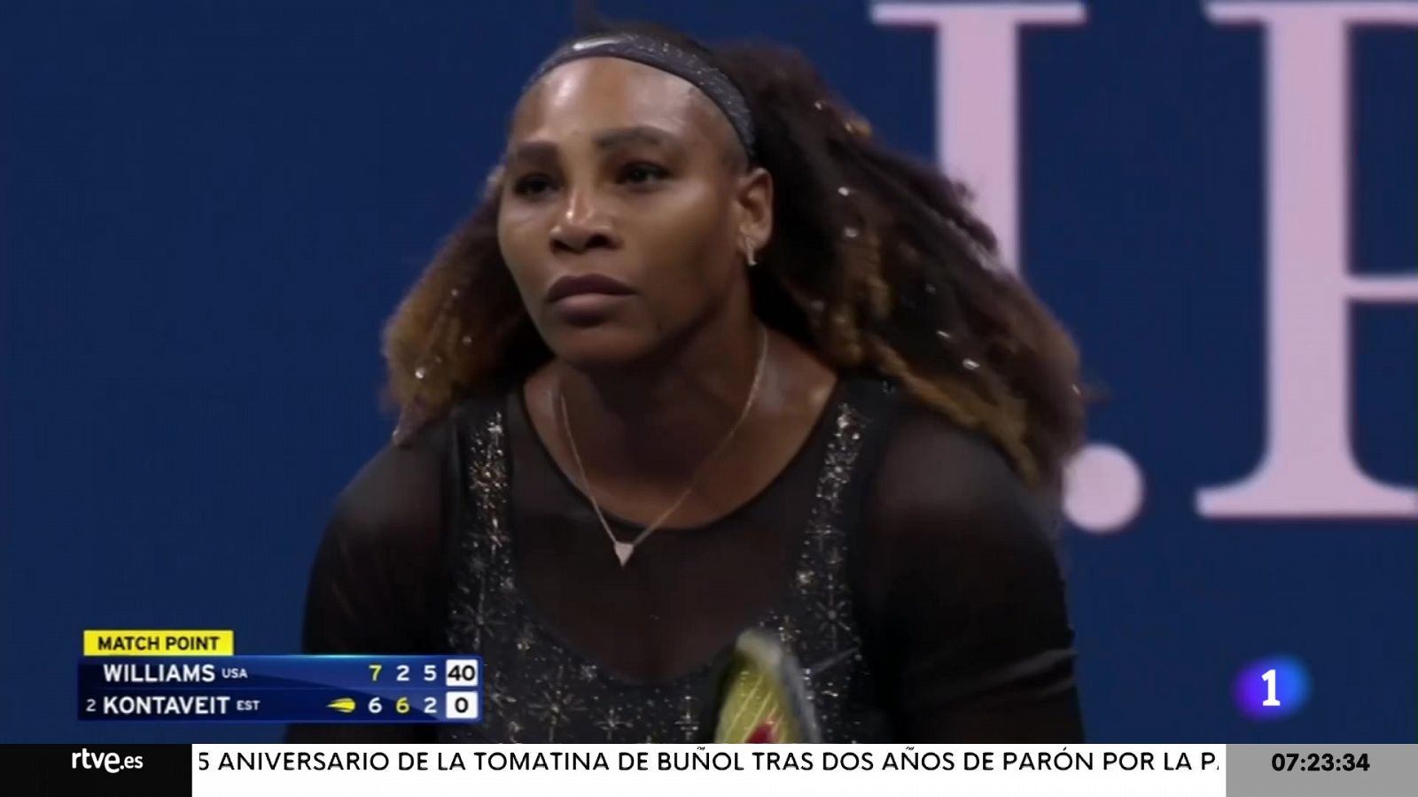 Serena gana a la número 2 del mundo y retrasa su retirada - Informativo 24h | Ver