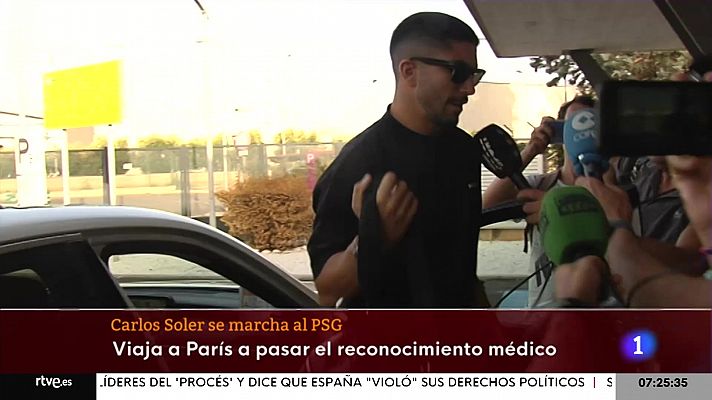 Soler viaja a París para cerrar su fichaje por el PSG        