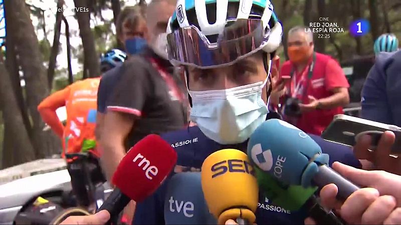 La Vuelta 2022 | Enric Mas: "Remco es duro y no ha mostrado ninguna debilidad" -- Ver ahora