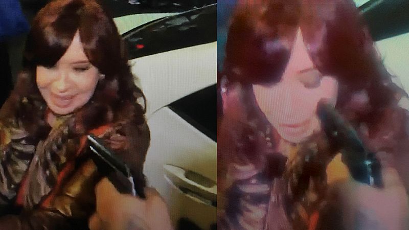 Intento de asesinato frustrado a Cristina Fernández