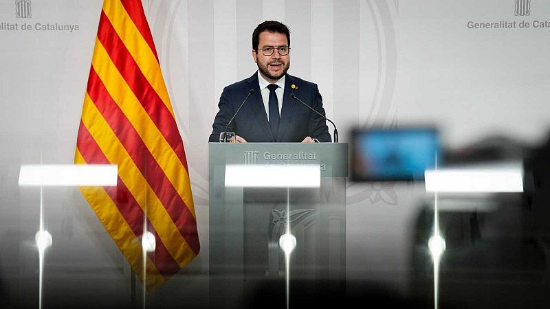 Aragonès no participará en la manifestación independentista de la Diada        