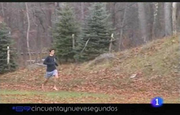 59 segundos - Fesser enseña cómo correr descalzos