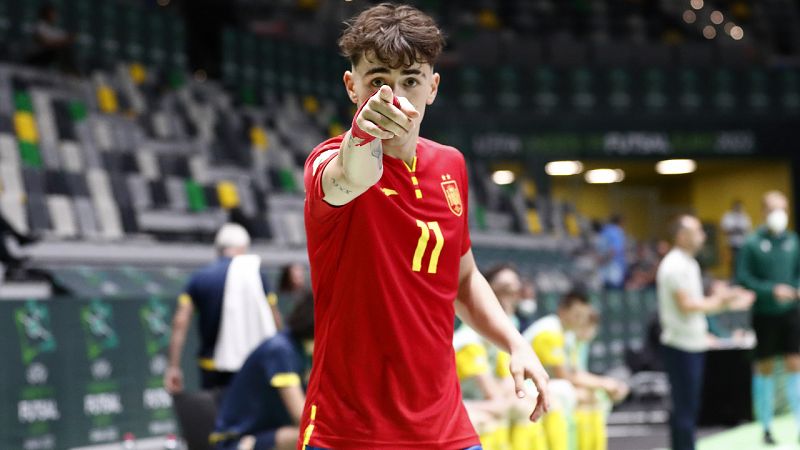 España debuta en el Europeo sub19 de fútbol sala dando un revolcón a Rumania - ver ahora