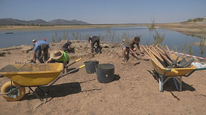 Yacimiento en Belmez deteriorado por la sequía