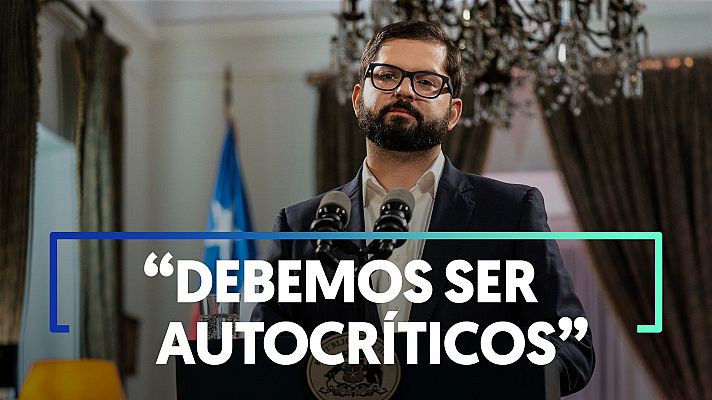CHILE: Boric llama a pactar un nuevo proceso constituyente y anuncia cambios en el gobierno