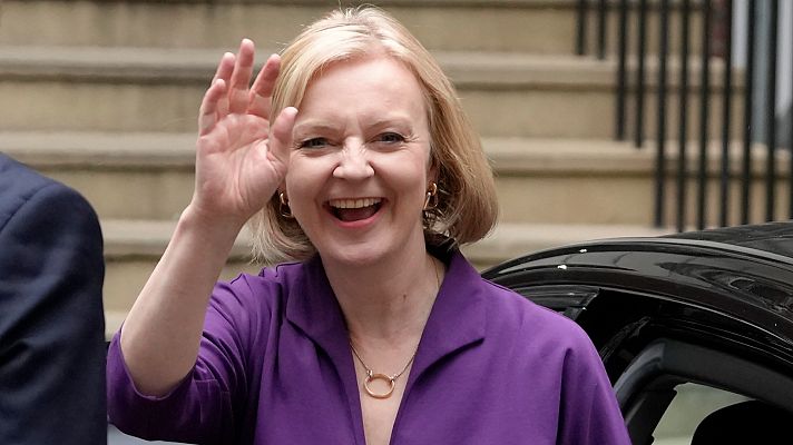 Telediario 1 - Liz Truss sucederá a Johnson como primera ministra de Reino Unido